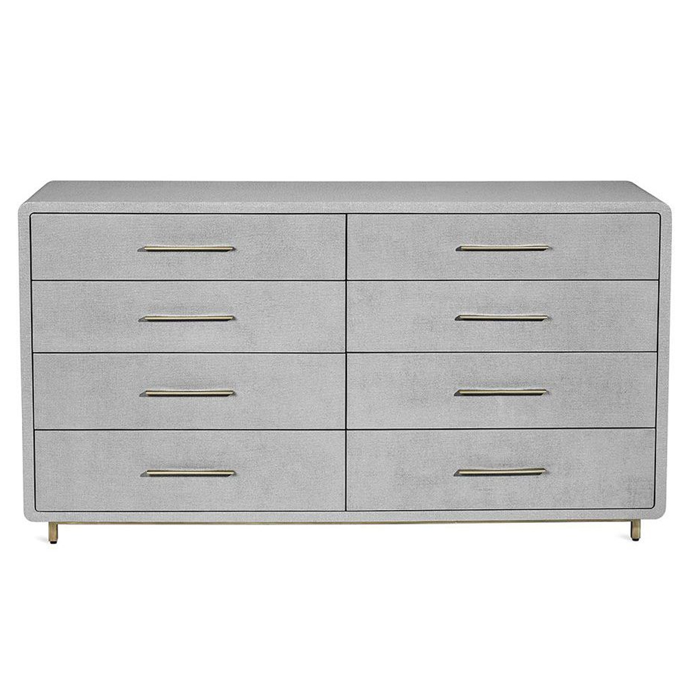Комод с 8-ю вместительными ящиками Dresser with Fabric Trim