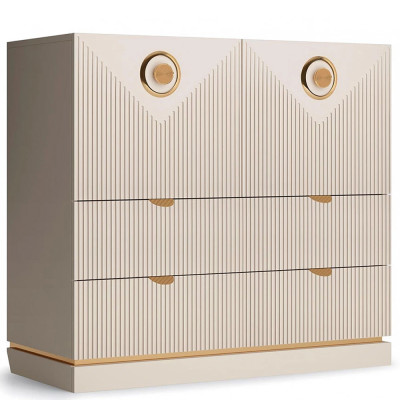 Комод с фактурным фасадом Satin Furniture