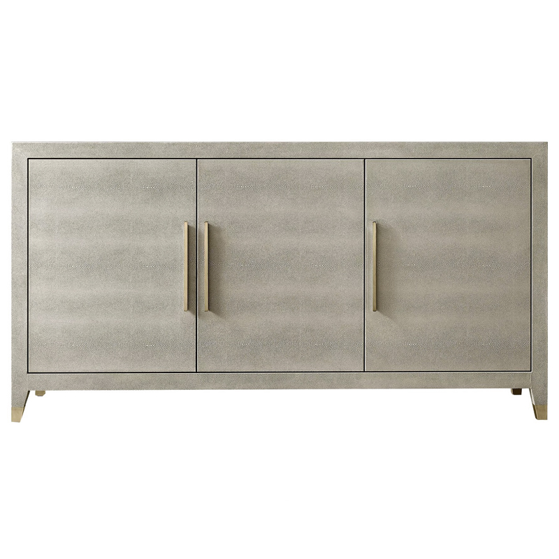 Комод серый скат Charles Stingray Texture chest of drawers Grey