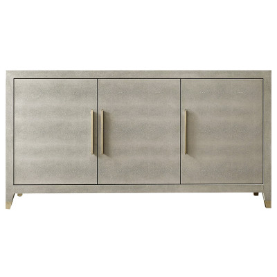Комод серый скат Charles Stingray Texture chest of drawers Grey