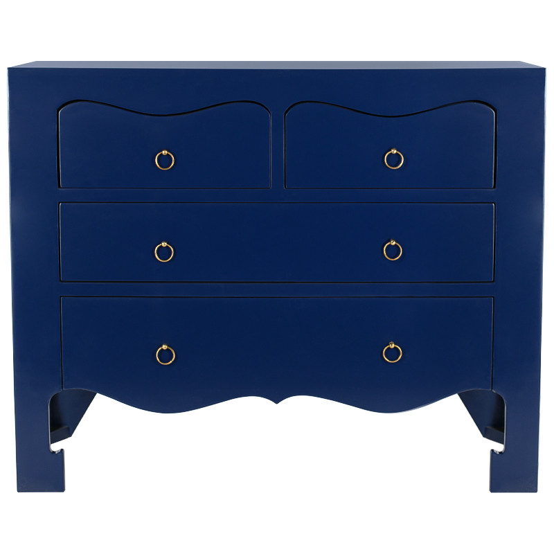 Комод темно-синий L.XV CHEST OF DRAWERS deep blue
