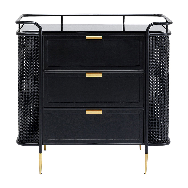 Комод черный Damian