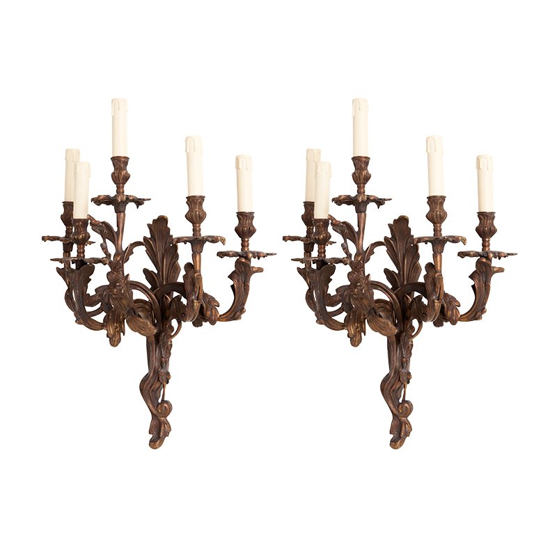 Комплект из 2-х бра Eichholtz Wall Lamp Pompadour