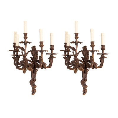 Комплект из 2-х бра Eichholtz Wall Lamp Pompadour