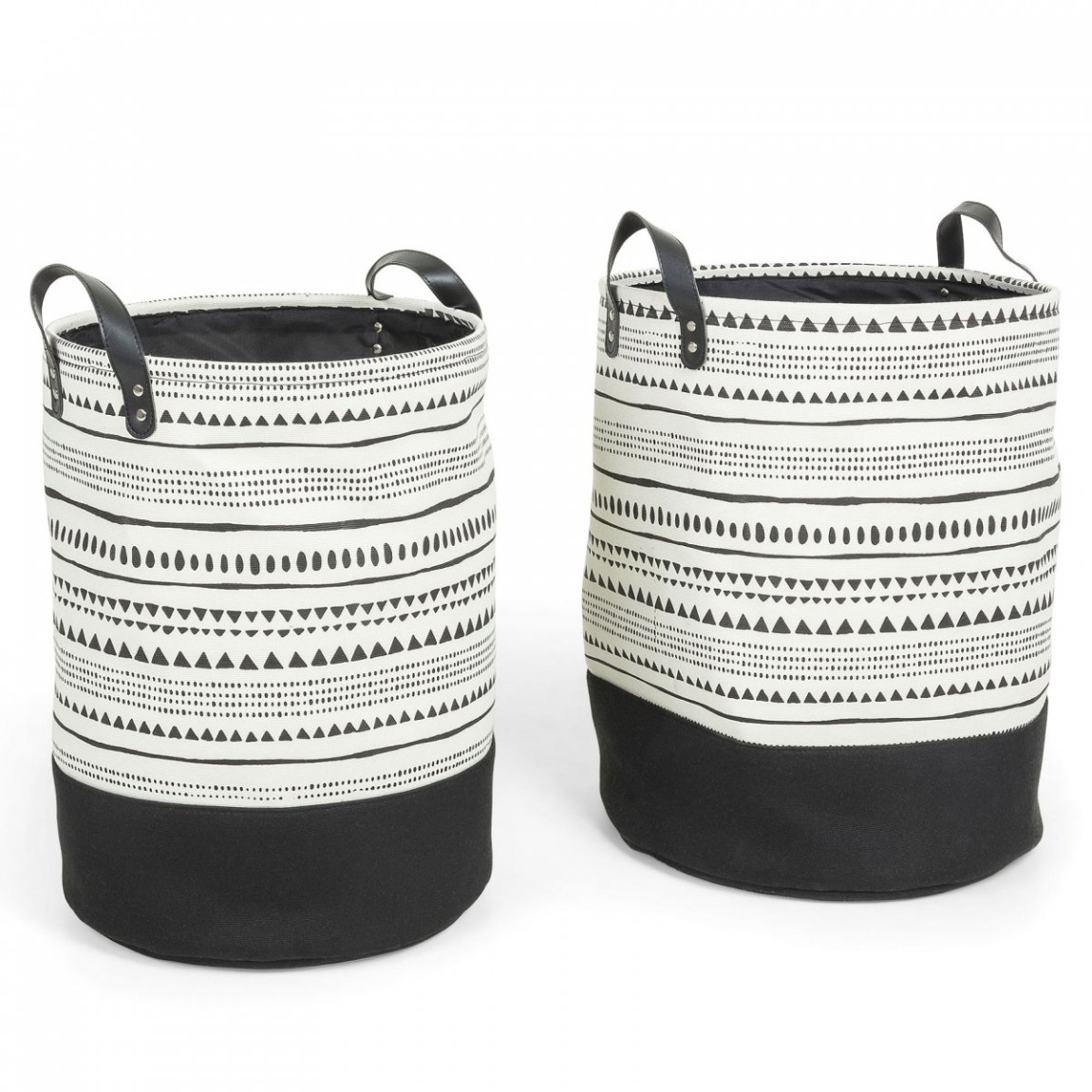Комплект корзин Black and White Wedges