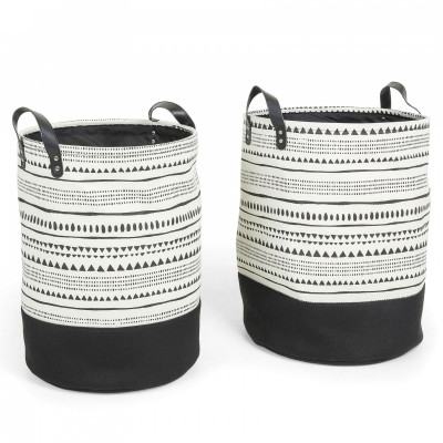 Комплект корзин Black and White Wedges