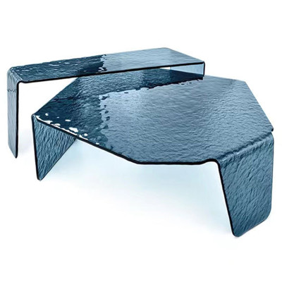 Комплект кофейных столиков Water Surface Glass Coffee Tables