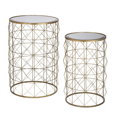 Комплект приставных столов Mirror Surface Table round