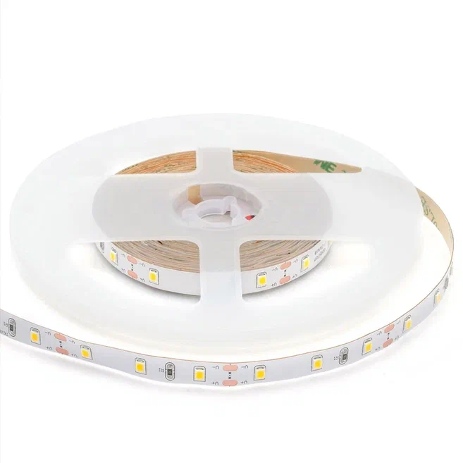 Комплект светодиодная лента 4,8W/m 60LED/m 3528SMD теплый белый с адаптером