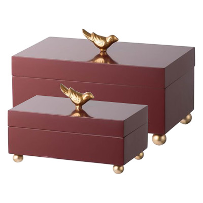 Комплект шкатулок Red Box Golden Birds