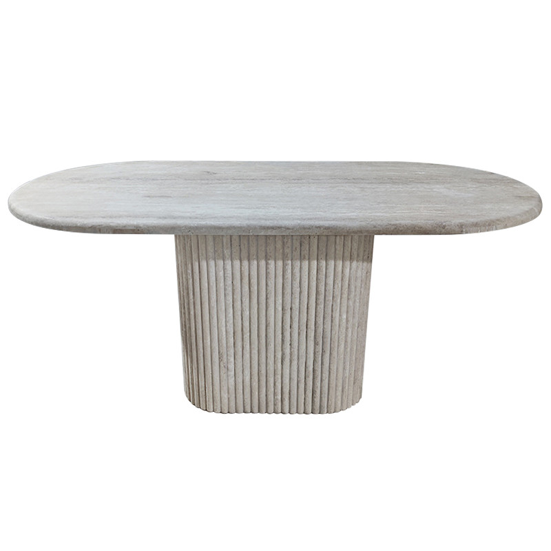 Консоль Annabel Grey Travertine Console