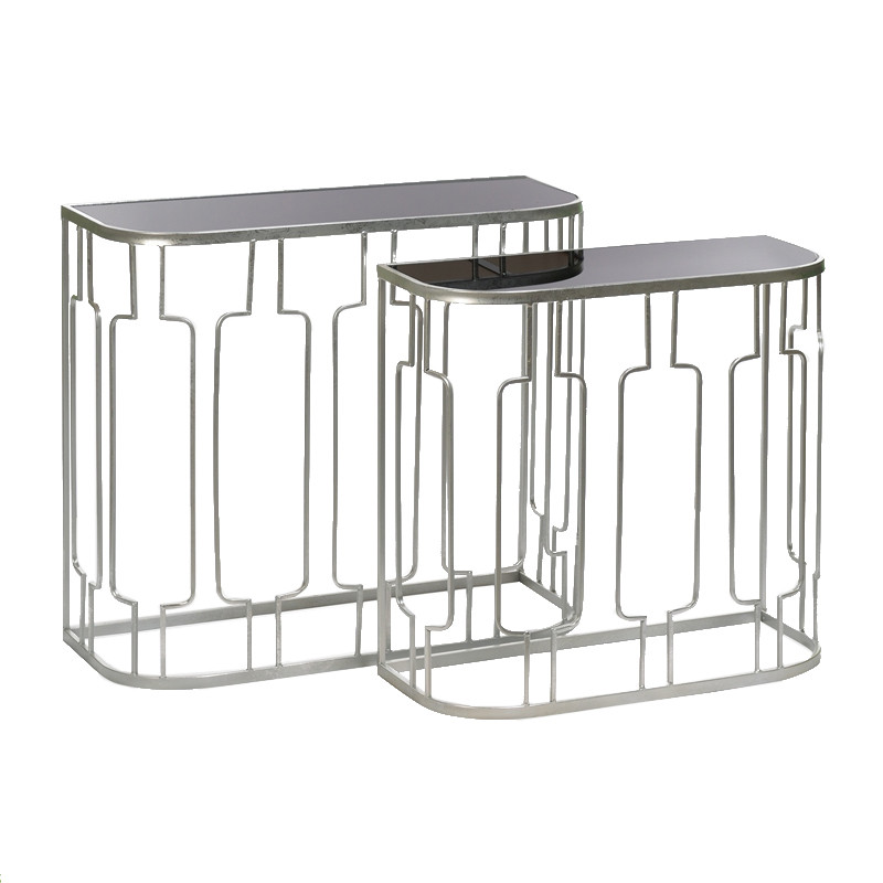 Консоль Frame Metallic Silver