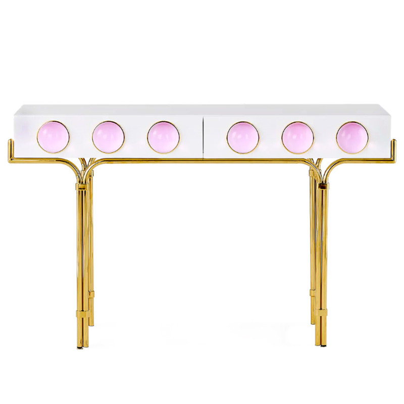 Консоль Globo Console Розовый цвет