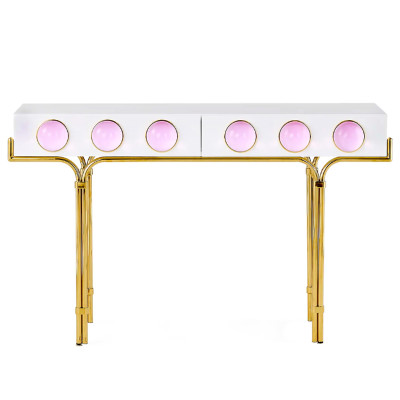 Консоль Globo Console Розовый цвет