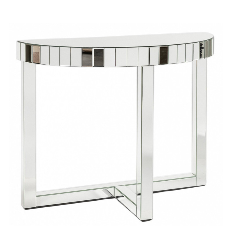 Консоль Mirrored Semicircle