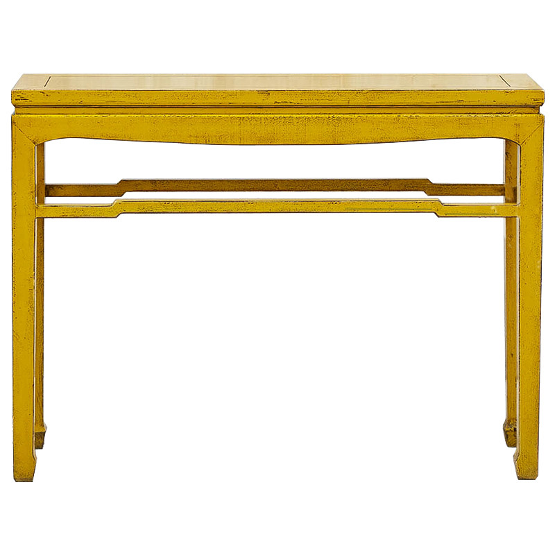 Консоль в китайском стиле из массива сосны Yellow Chinese Collection Console