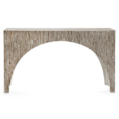 Консоль Дизайнерская Hasle Bone Inlay Console Beige