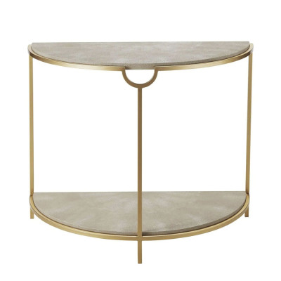 Консоль полукруглая с 2-мя полками Semicircular Console