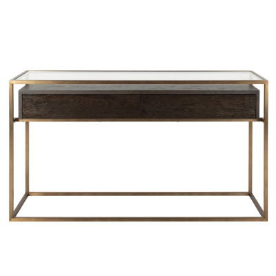 Консоль прямоугольная с ящиками для хранения Console Metal Frame