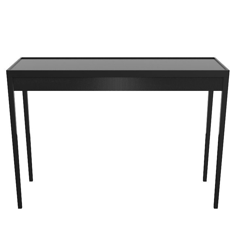 Консоль с скрытым выдвижным ящиком Console with Ribbed Pattern