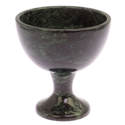 Конфетница из натурального камня змеевик Candy Bowl