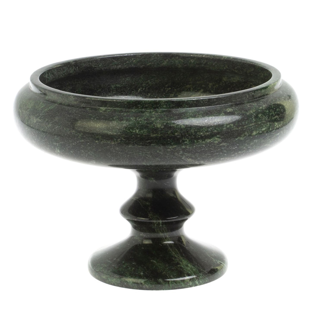 Конфетница из натурального камня змеевик Stone Candy Bowl