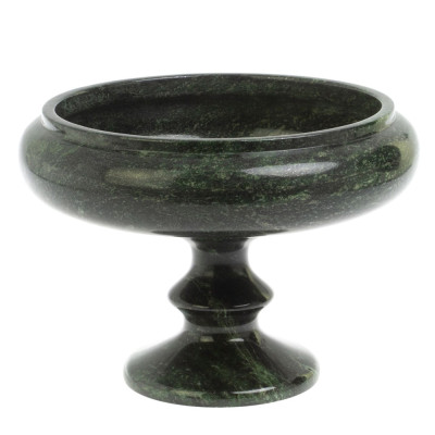 Конфетница из натурального камня змеевик Stone Candy Bowl