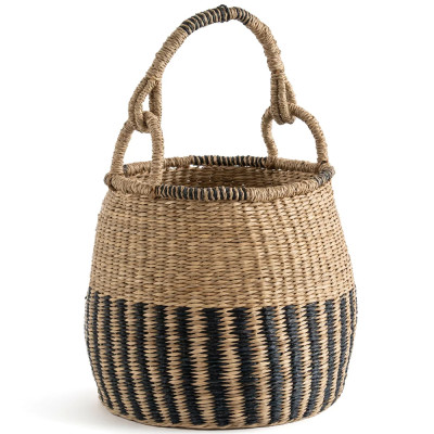Корзина из плетеного морского тростника Leta Wicker Basket