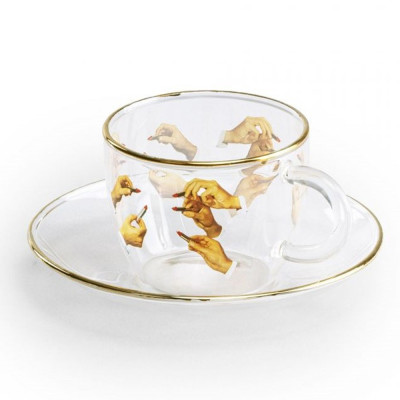 Кофейная пара Seletti Lipsticks