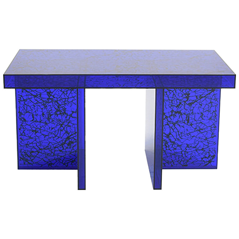 Кофейный стол Acrylic Blue Gerald Coffee Table