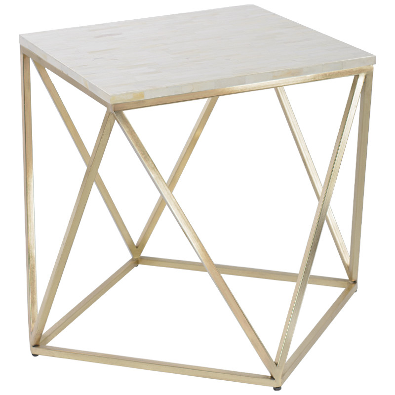 Кофейный Стол Bone Inlay Geometry