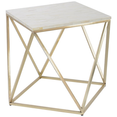 Кофейный Стол Bone Inlay Geometry