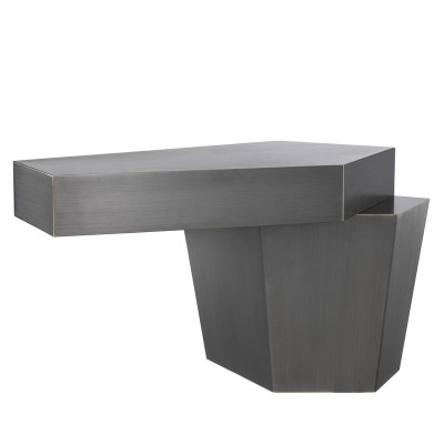 Кофейный стол Eichholtz Coffee Table Calabasas Low Brushed iron
