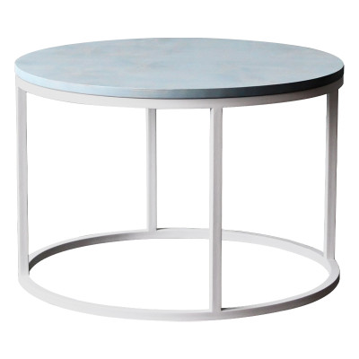 Кофейный стол Joyner Industrial Metal Rust Coffee Table