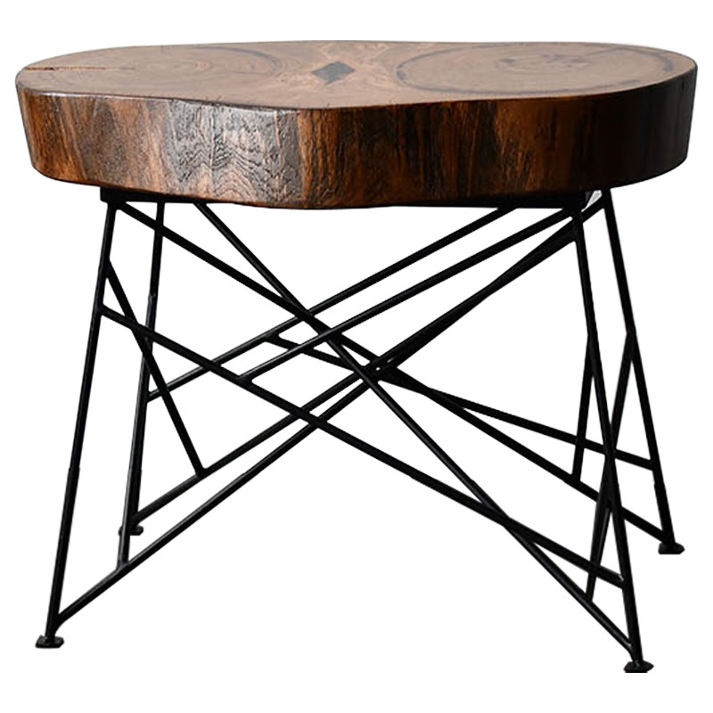 Кофейный стол Owly Industrial Metal Rust Coffee Table
