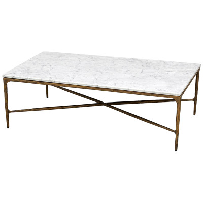 Кофейный стол с мраморной столешницей Randy Marble Coffee Table