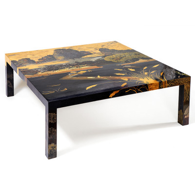 Кофейный стол с японским пейзажем Bohemia coffee table