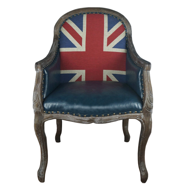 Кресло Bergere Union Jack Pattern II