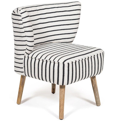 Кресло Black and White Stripes