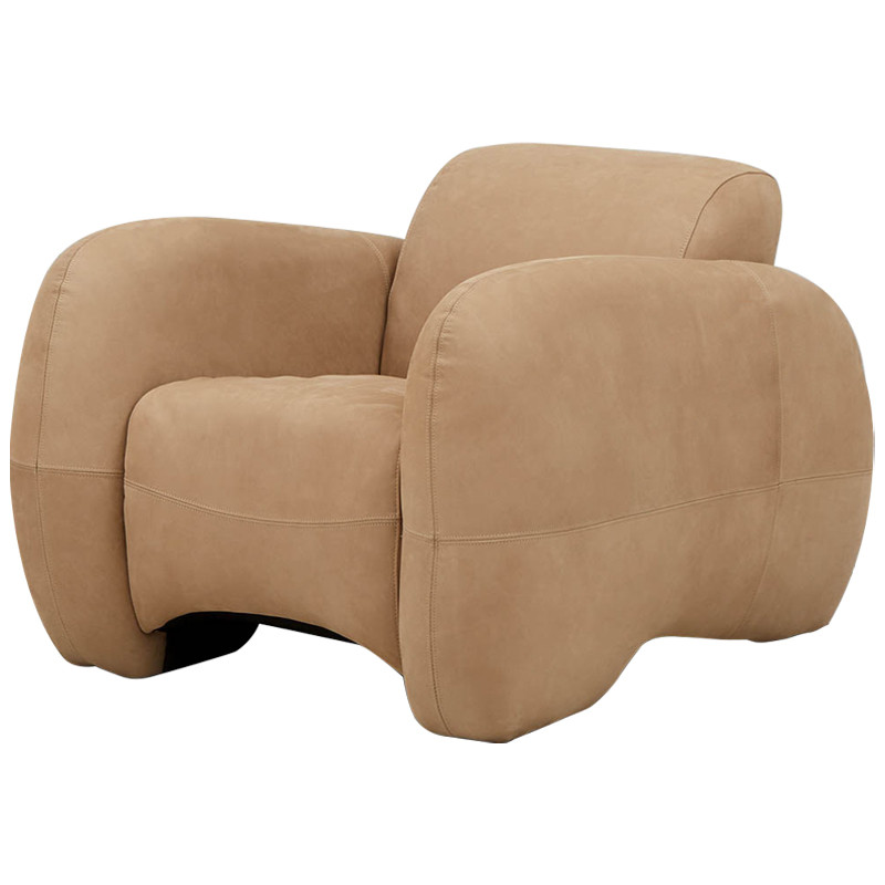 Кресло Bruno Cozy Leather Armchair