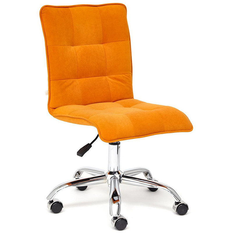 Кресло Deborah flock orange
