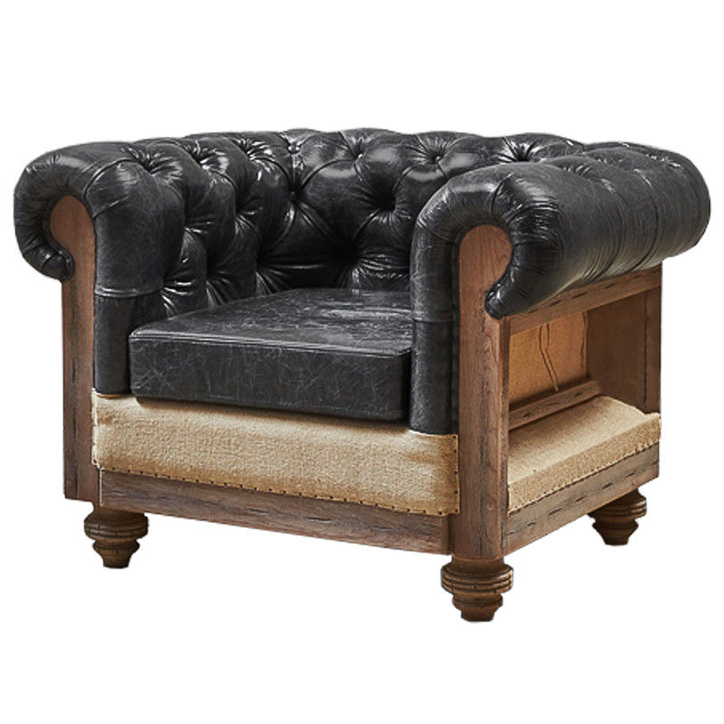 Кресло Deconstructed Chesterfield Armchair