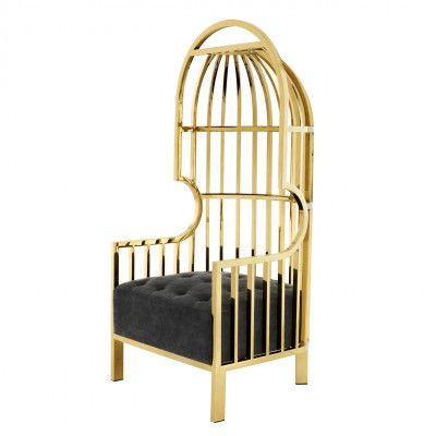 Кресло Eichholtz Chair Bora Bora Gold
