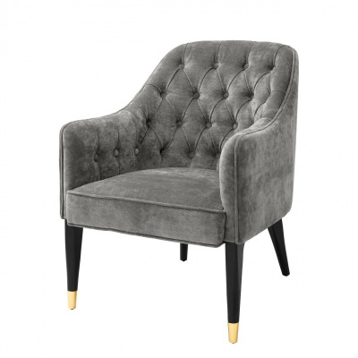 Кресло Eichholtz Chair Cyrus Grey