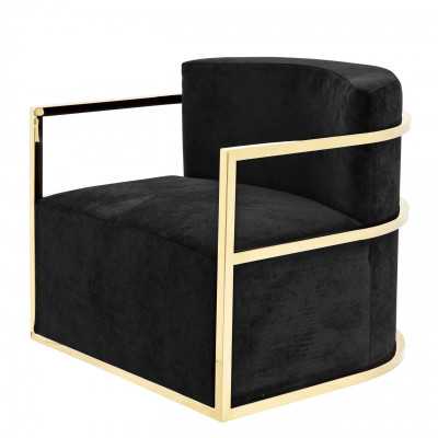 Кресло Eichholtz Chair Emilio Gold