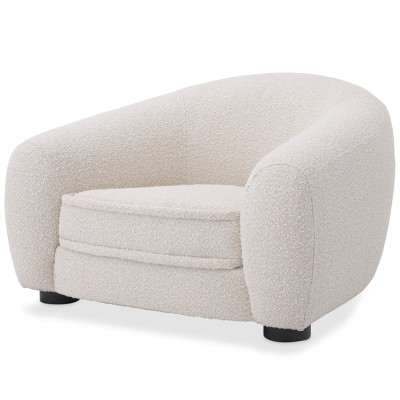 Кресло Eichholtz Chair Freud Boucle cream