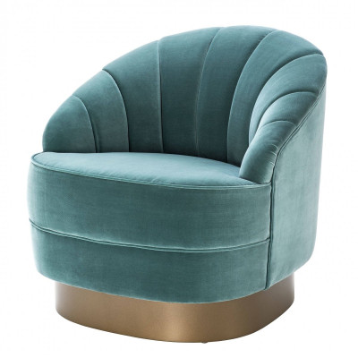 Кресло Eichholtz Chair Hadley Turquoise