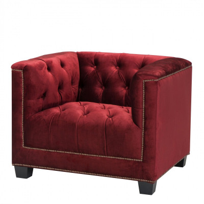 Кресло Eichholtz Chair Paolo Red