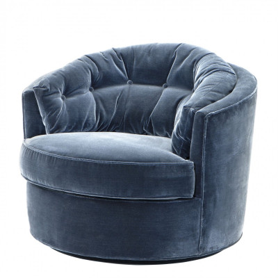 Кресло Eichholtz Chair Recla Blue