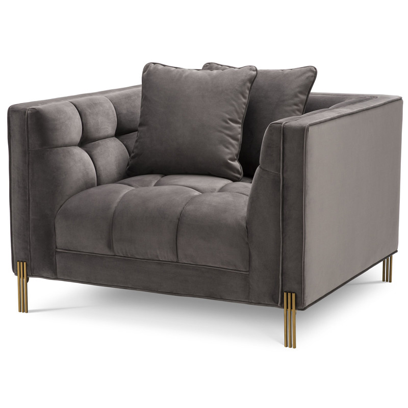 Кресло Eichholtz Chair Sienna grey